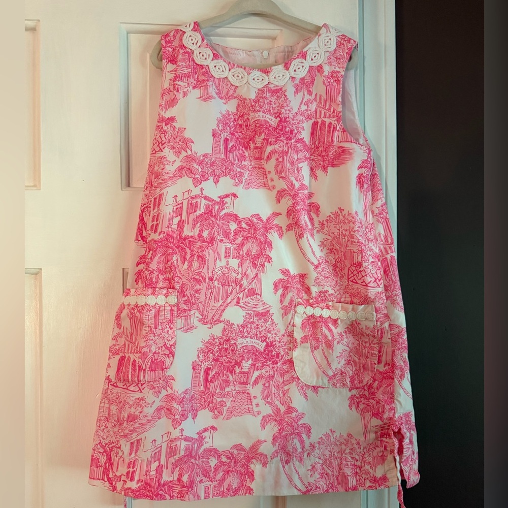 Lilly Pulitzer Girls Little Lilly Classic Shift Dress